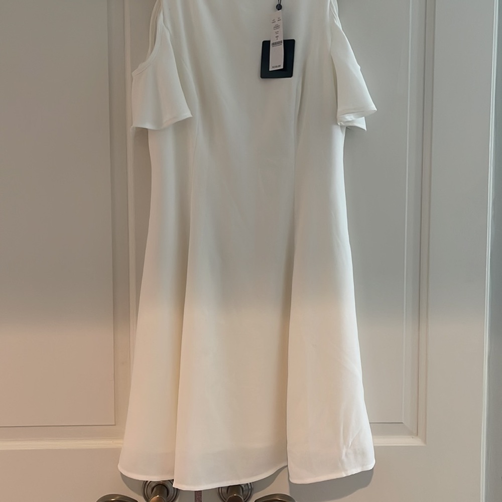 NWT WHBM white dress